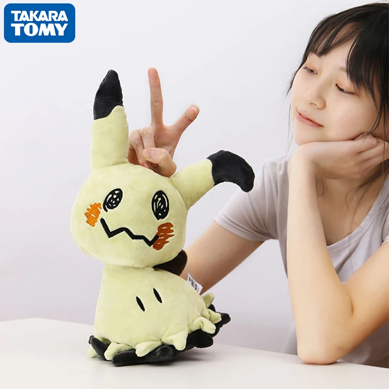 

20/40cm Soft Stuffed Plush Doll Pokemon Anime Kawaii Mystery Mimikyu Sun Moon Arora Action Figure Toy for Children Birthday Gift