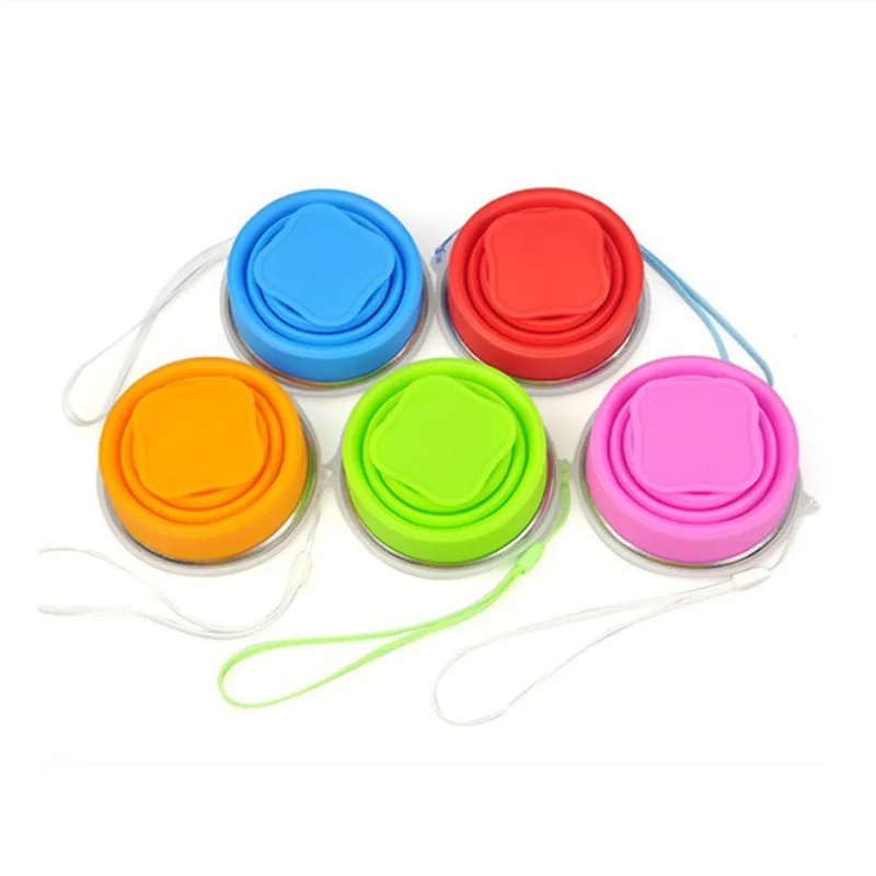 2018 New 200mL Vogue Outdoor Travel Silicone Retractable Folding tumblerful Telescopic Collapsible Water | Дом и сад