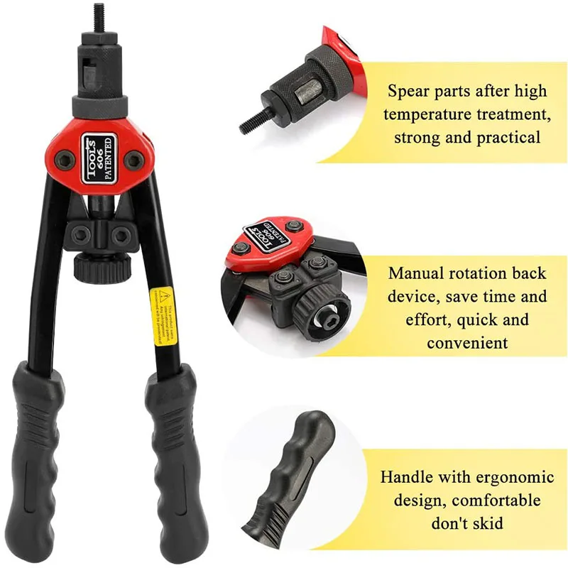 Заклепочная Гайка Набор инструментов трудосберегающий ручной клепальный