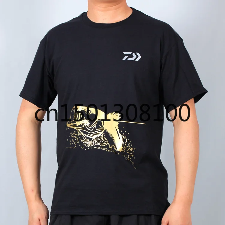 

2021 DAIWA Fishing Clothing Uv Protection Moisture Wicking Breathable Short Sleeve Fishing Shirt Camisas Pesca No Logo XS-5xl