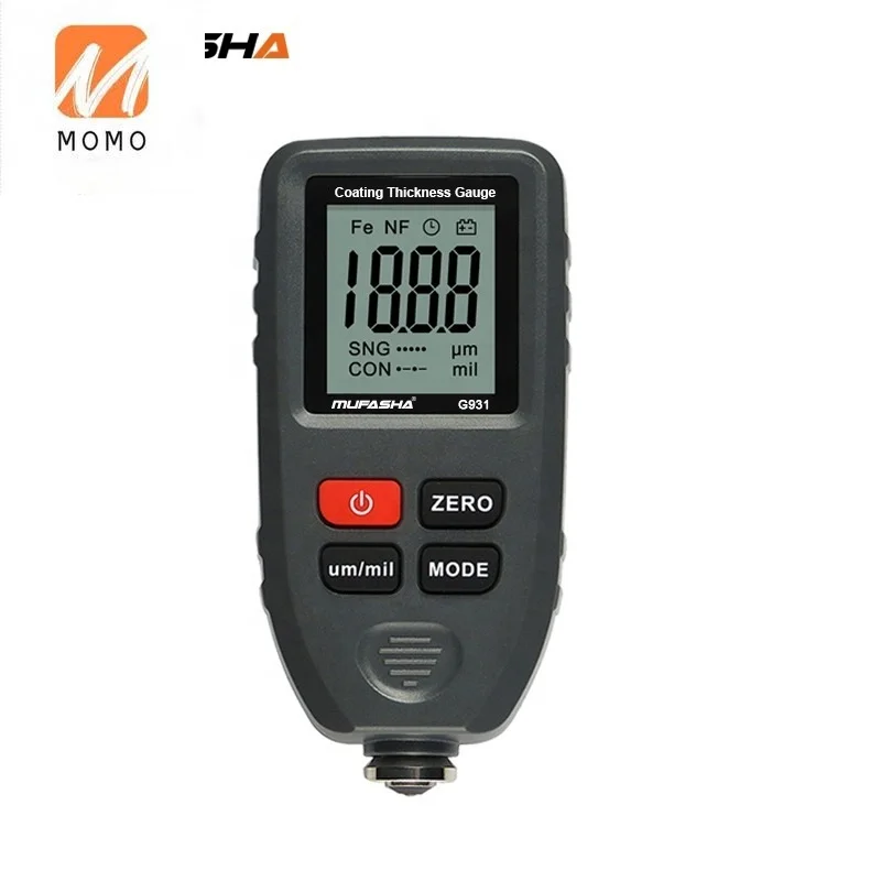 

magnetic electronic coating thickness gauge meter