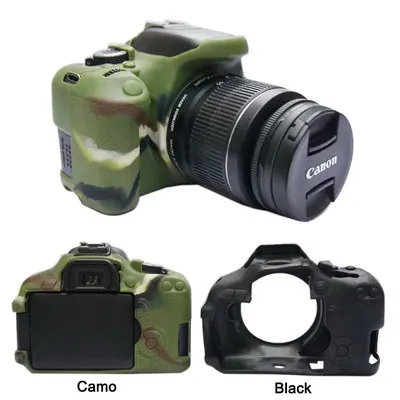 

The high quality Soft Silicone Rubber 600d Camera Protective Body Case Skin For Canon 600D DSLR Camera Bag protector Cover