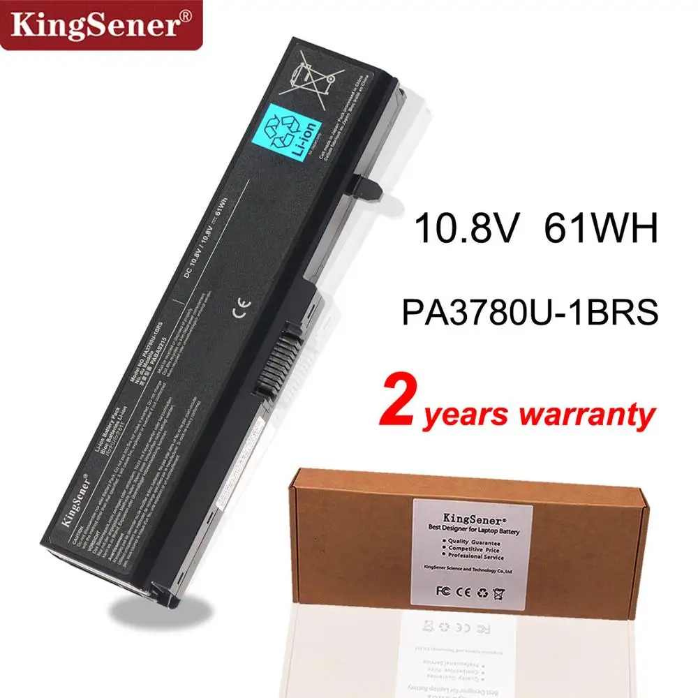 

KingSener 10.8V 5600mAh PA3780U Laptop Battery for Toshiba T110 T111 T112 T115 T130 T131 T132 T135 PA3780U-1BRS PABAS215 61WH