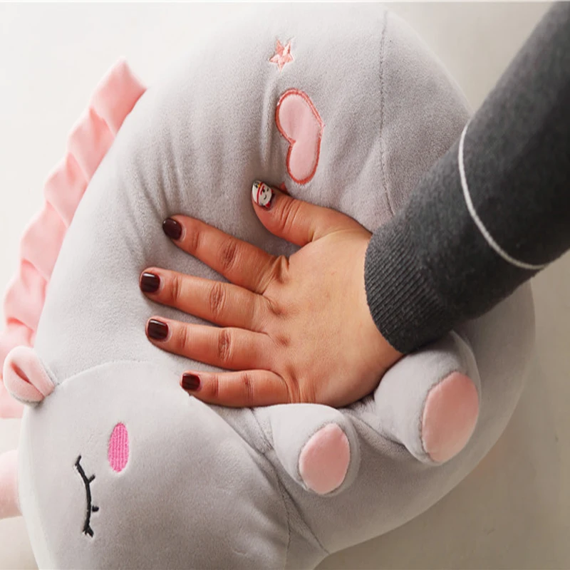 

25cm Unicorn Plush Toy Fat Unicorn Doll Cute Animal Stuffed Toys Soft Pillow Baby Kids Toys For Girl Birthday Christmas Gift