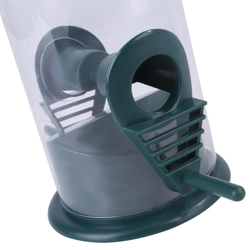 

Portable Bird Feeder Outdoor Feeding Wild Birds Cage Hanging Garden Plastic Multi-Purpose Birds Food Dispenser Feeders