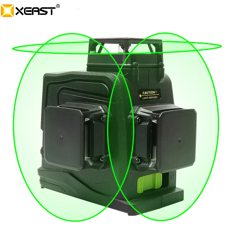 Лазерный уровень XEAST 2020 12 линий автонивелирование зеленый лазер 360 | Инструменты
