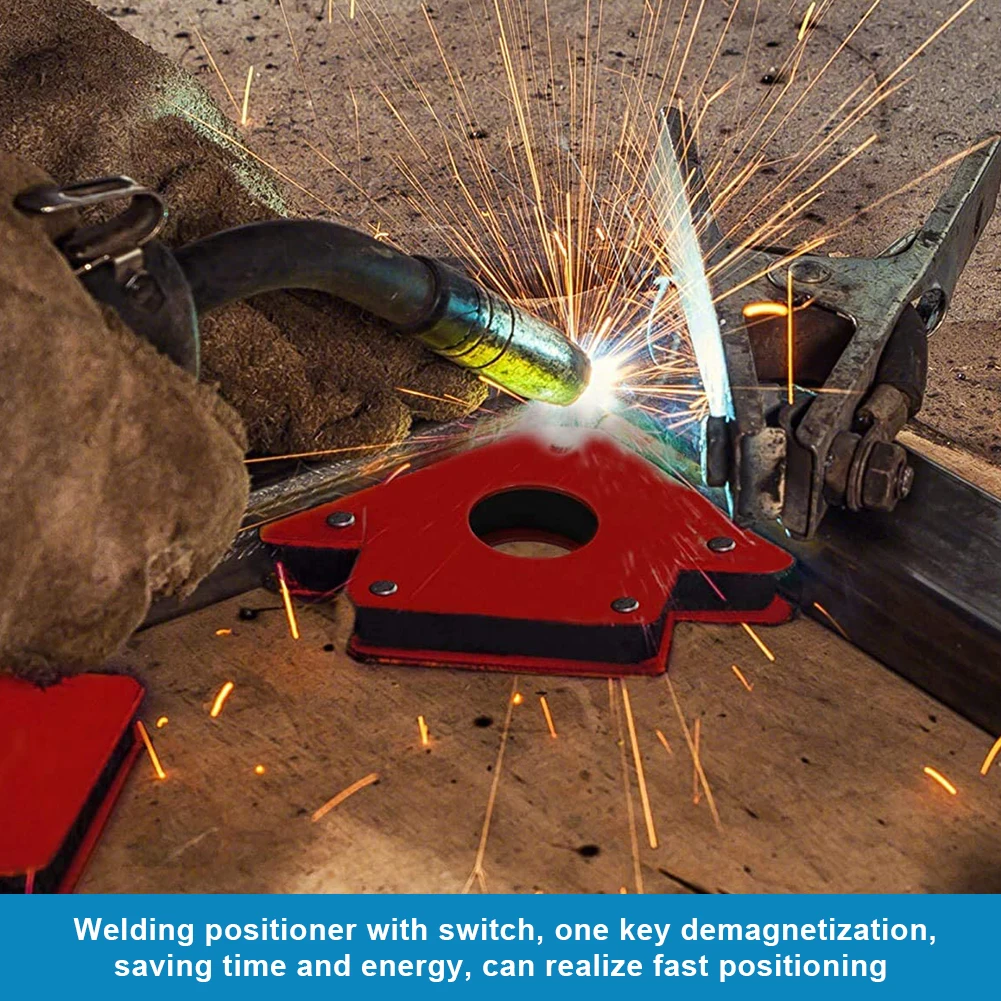 

Switchable Hexagonal Solder Arrow Strong Corner Welding Magnet Tool Fixer Positioner Multi-angle Magnetic Welding Magnet Holder