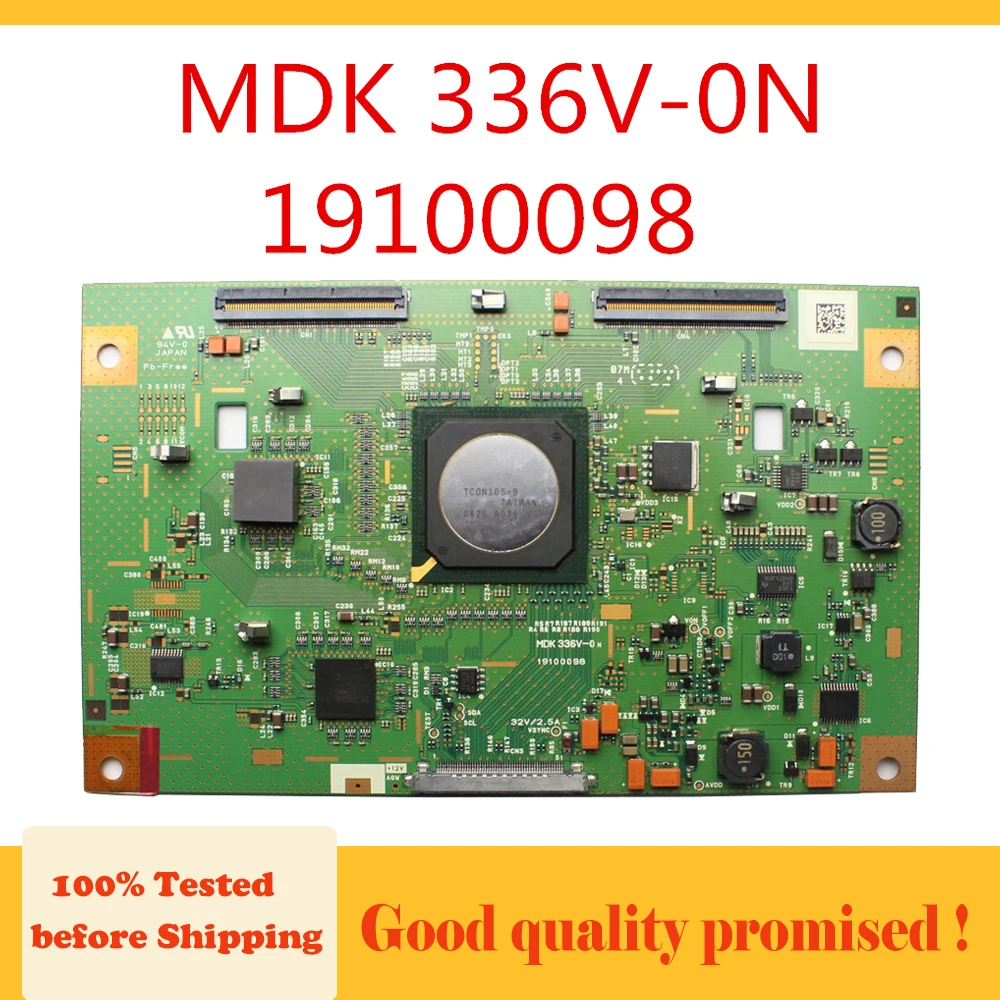 Плата MDK 336V 0 N Tcon 0N 19100098 для Panasonic TX 37LZD85 AX09... И т. д. оригинальная запасная плата