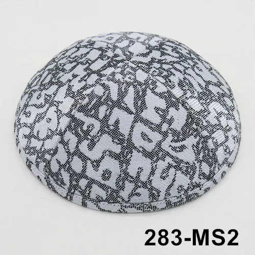 Ткань для вспышки Kipa Appaerl Аксессуары Шапки Шапка черепки beanie Kippah Jean Yarmullka - Цвет: 283MS2