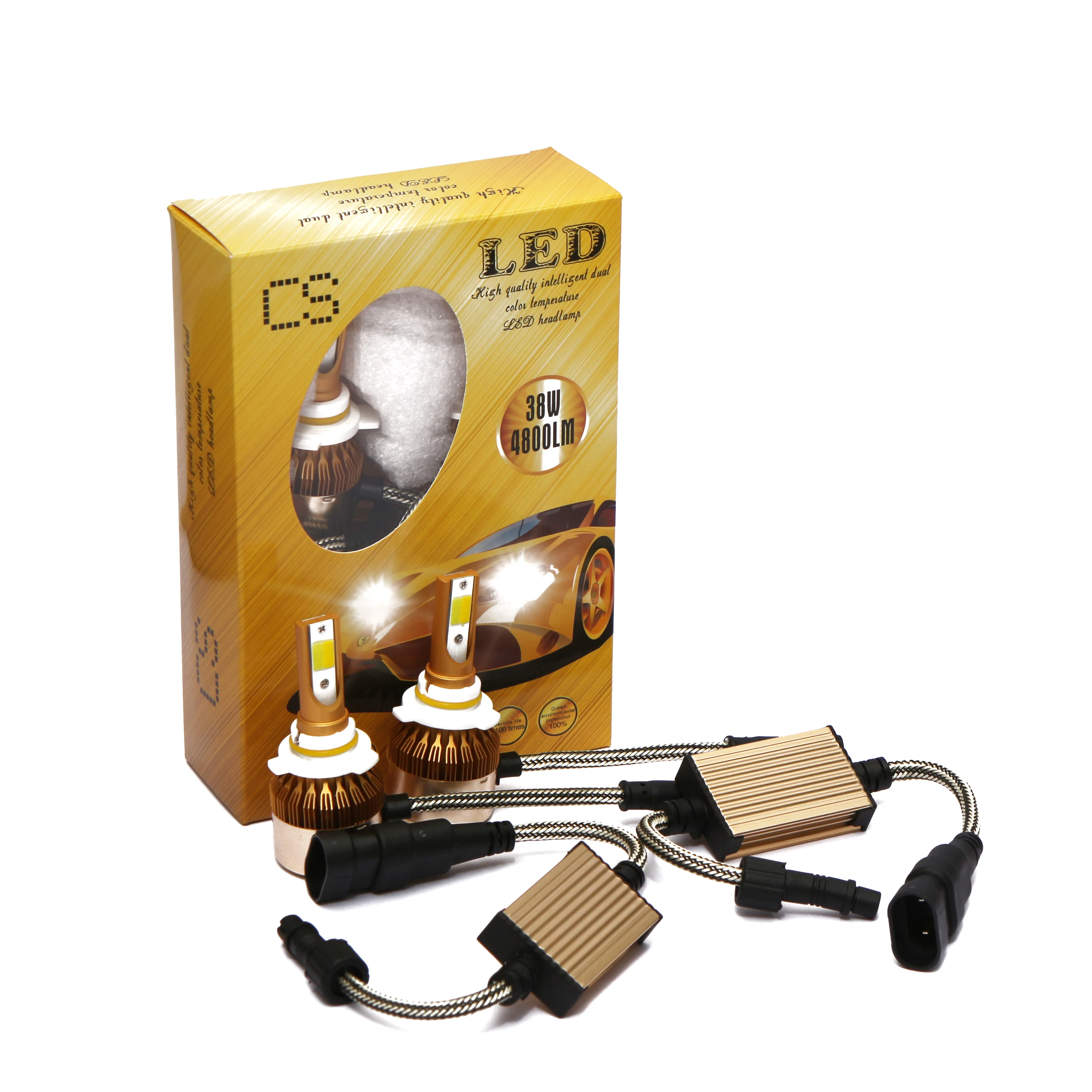 Два Цвет Cветодиодные лампы для авто фары led лампа ходовые огни лед диодные