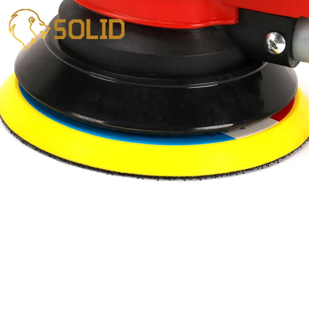 

125mm Pneumatic Air Sander With Sanding Pad Car Polisher Air Tools Eccentric Orbital High Quality Polishing Free Shipping