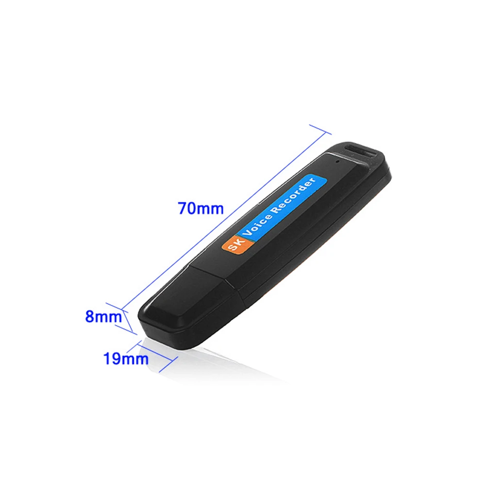 Портативный U-диск аудио-диктофон TF-карта USB-диктофон флэш-накопитель диктофон