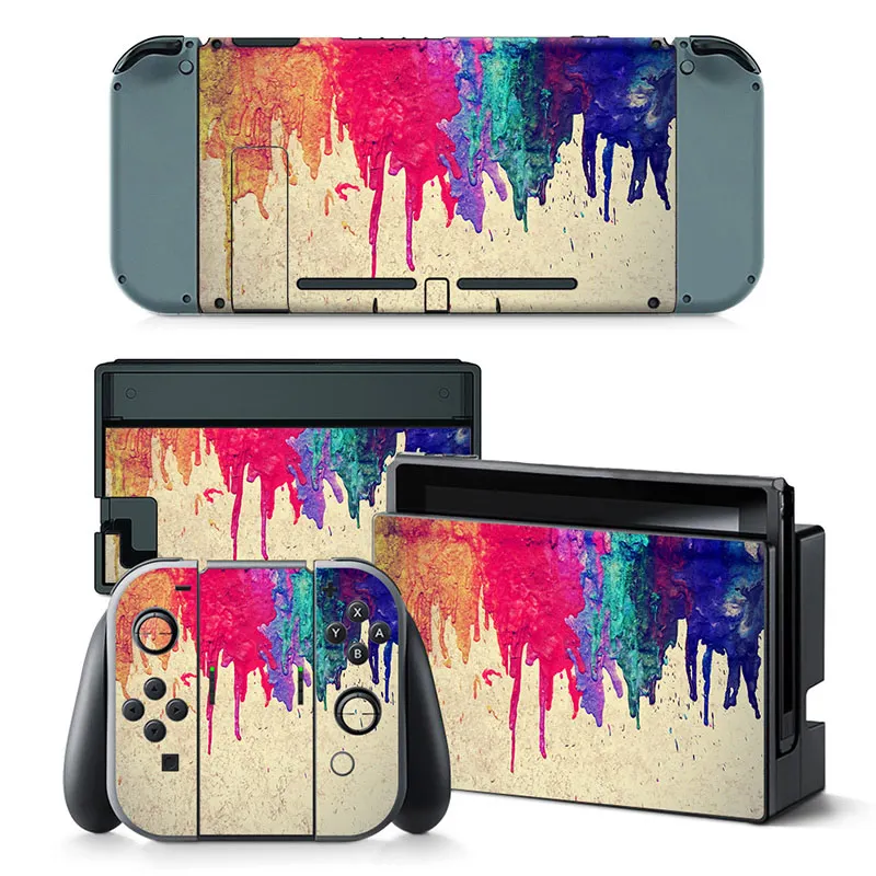 Крутая Виниловая наклейка для консоли переключения и контроллера Nintendo Switch Skin