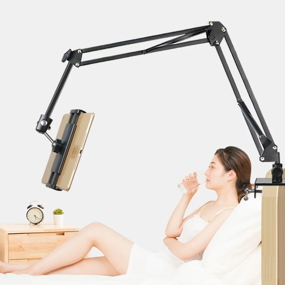 Регулируемая подставка для планшета с креплением на кровать 360 13