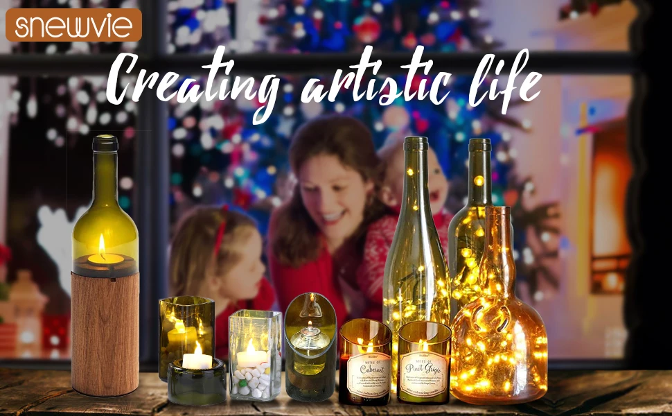 10 шт. резак для стеклянных бутылок DIY резки стекла машина вина пива шампанского