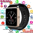 Новинка 2019 Смарт часы уведомление о синхронизации поддержка sim-карты TF подключение Apple Iphone Android телефон для женщин мужчин Smartwatch GT08
