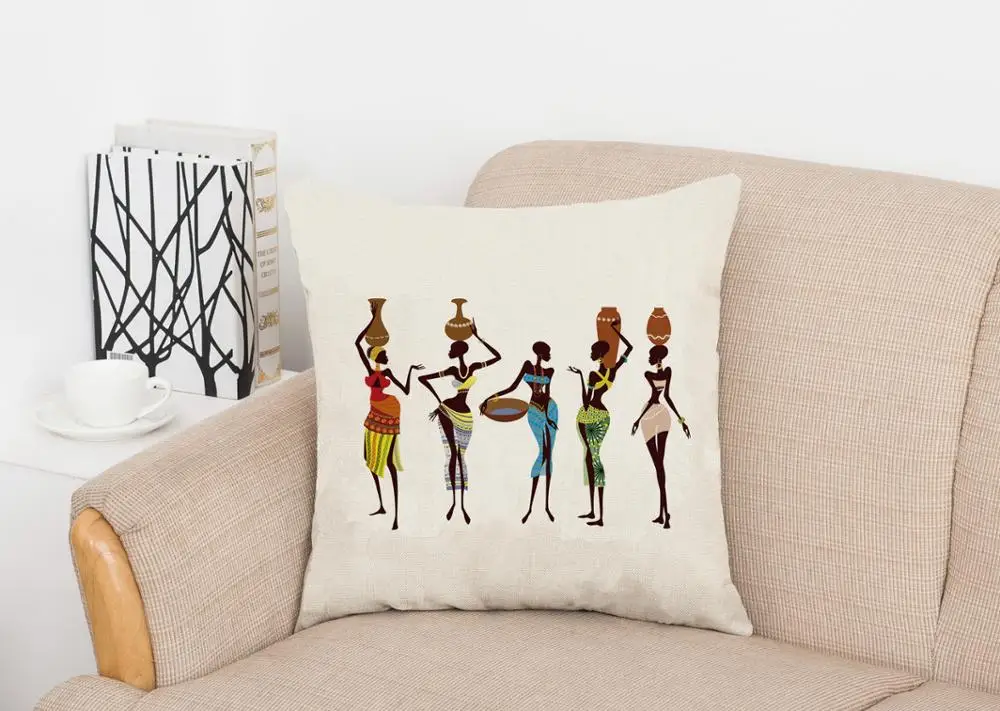 Новое поступление наволочка без сердечек креативная африканская индивидуальная