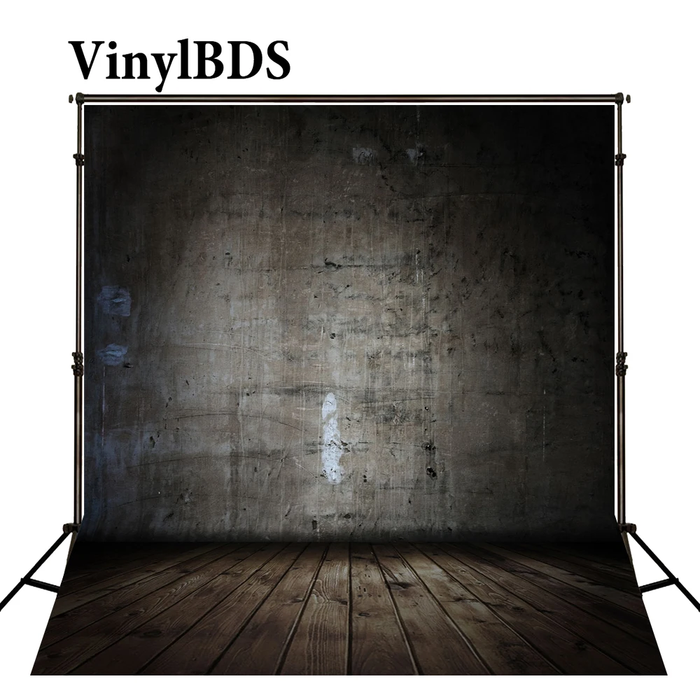 VinylBDS фоны для фотосъемки новорожденных детей грубая серая стена Foto Achtergrond Kerst