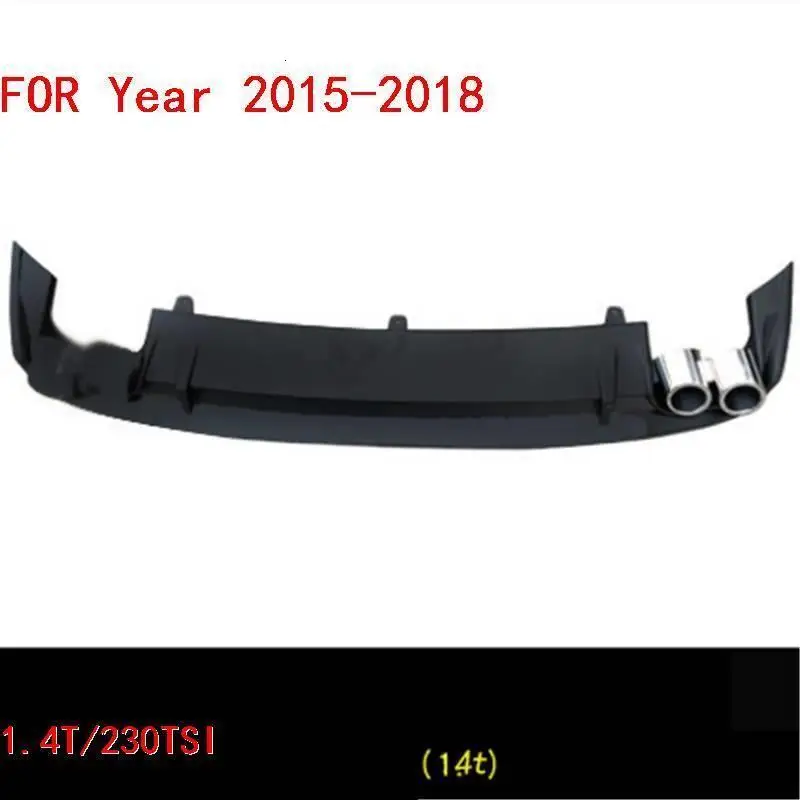 Rear Diffuser tuning Car Lip Automobiles Exterior Styling Mouldings Front Bumpers protector 15 16 17 18 FOR Volkswagen Jetta