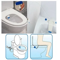 1pc smart toilet seat bidet toilet adsorption type smart shower nozzle flushing sanitary device intelligent cleaning