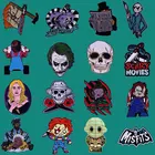 Брошь на булавке с эмалью для мужчин и женщин, значки на лацкан в стиле аниме фильмы ужасов, с декором для рюкзака, шляпы, бижутерия