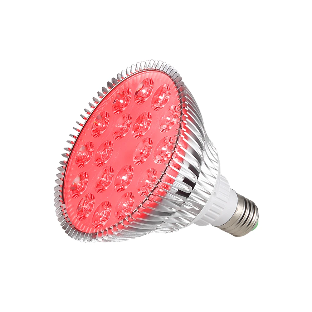 E27 54Watt Red Light Therapy Bulb 660nm 850nm Near Infrared Lamp for Skin and Pain Relief Grow LED|Промышленные LED-лампы| |