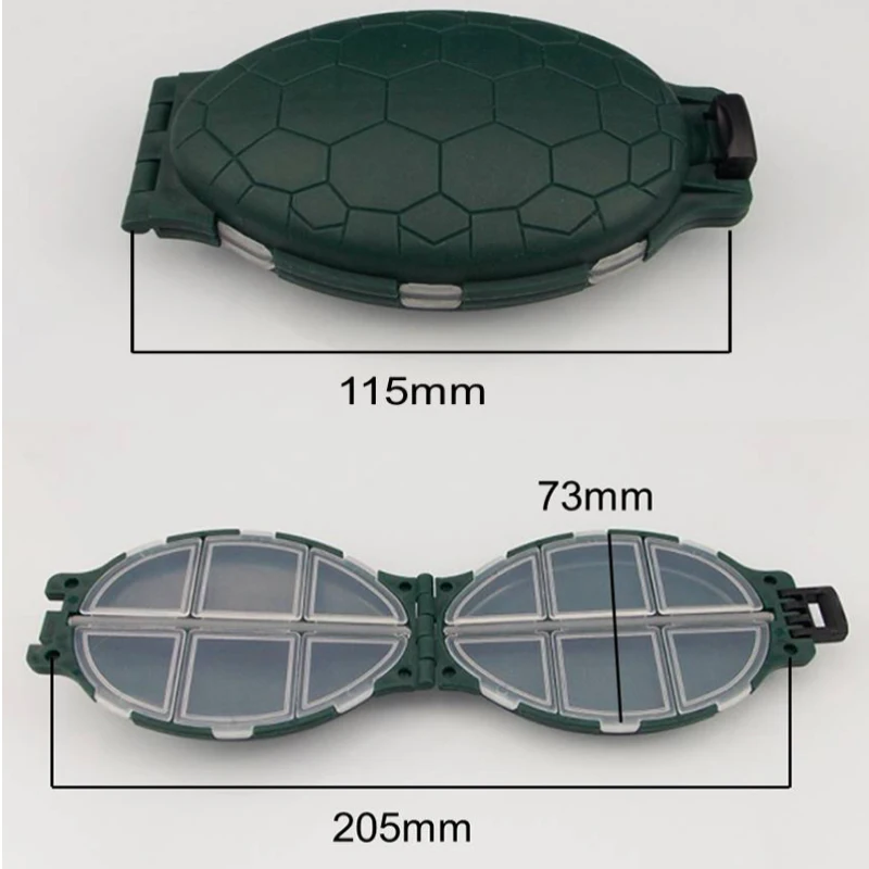 Kesfishing мини Рыболовные снасти Коробки крюк для хранения Чехол коробка с отделениями рыбные приманки Пластик хранения аксессуары, аксессуары для рыболовных принадлежностей