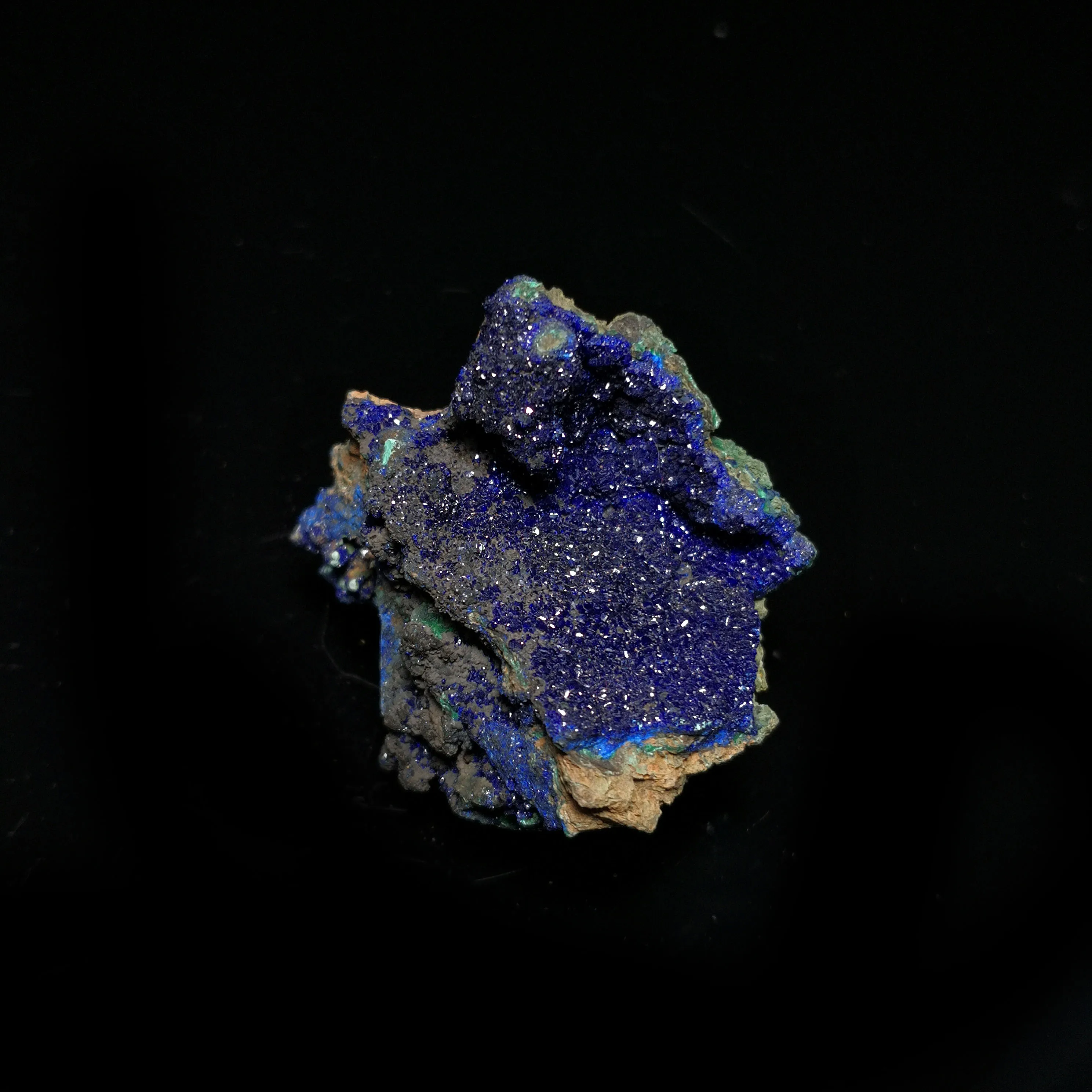 

43g A6-6sun Natural Stone Malachite Azurite Mineral Crystal Specimen Home Decoration from Anhui Province China