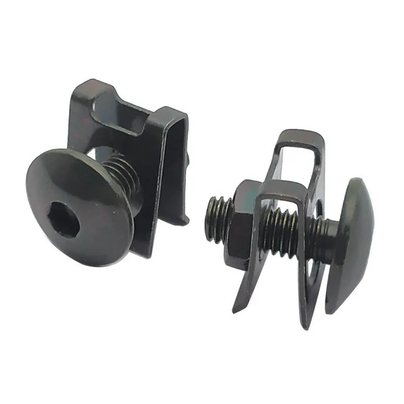 

10/5/2 комплект мотоцикла, скутера, квадроцикла, мопеда, пластиковая крышка, болт и U-образные зажимы с гайкой M6 6 мм M6X16