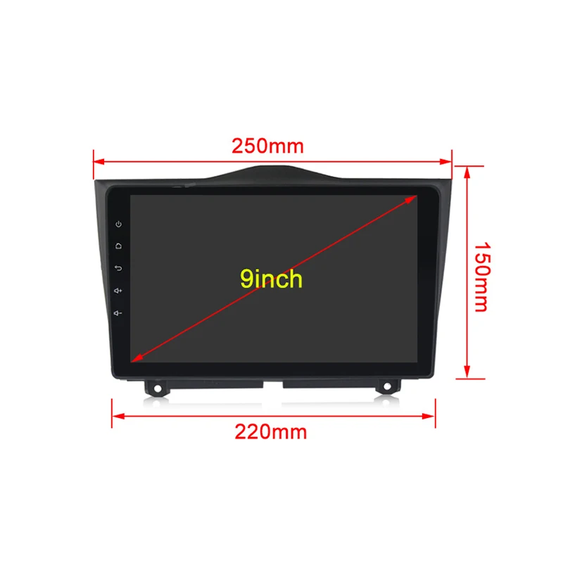 Car Multimedia Player For LADA Granta 2018 2019 2Din Android 9.1 Radio Stereo Navigation AutoRadio GPS Tape Recorder Wifi | Автомобили и