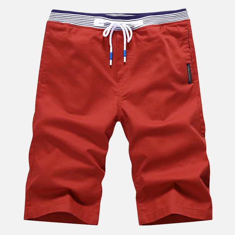 

2020 New Arrivals Fashion Men Casual Shorts Cotton Knee Length Business Shorts Homme M-4XL AYG265