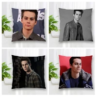 hot sale custom decorative pillowcase dylan obrien square zippered pillow cover best nice gift 20x20cm 35x35cm 40x40cm