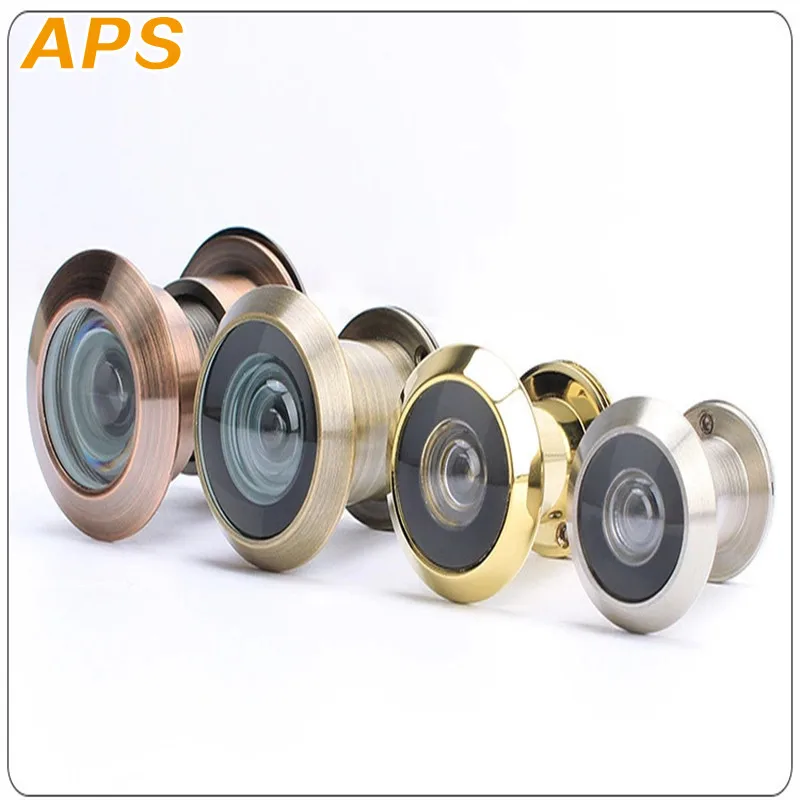 200 градусов регулируемый дверной глазок для домашней безопасности