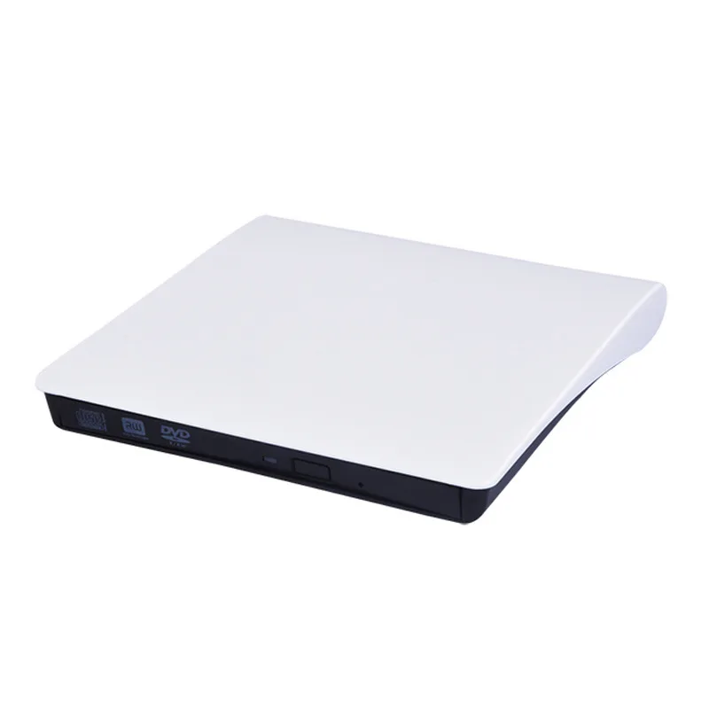 USB 3,0 тонкий внешний DVD RW CD Писатель Привод горелки ридер плеер Оптические приводы для портативных ПК