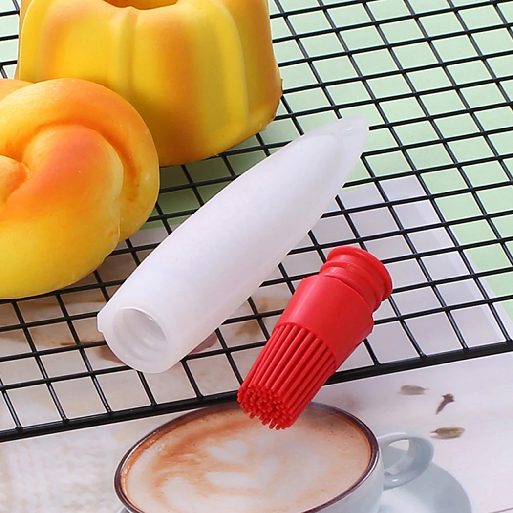 Высокая Температура устойчивая силиконовая щетка для бутылки кисть Масло Щетки