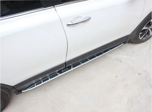 Автомобильные подножки Боковые педали новые Nerf для Toyota RAV4 2016 2017 2018 | Автомобили и