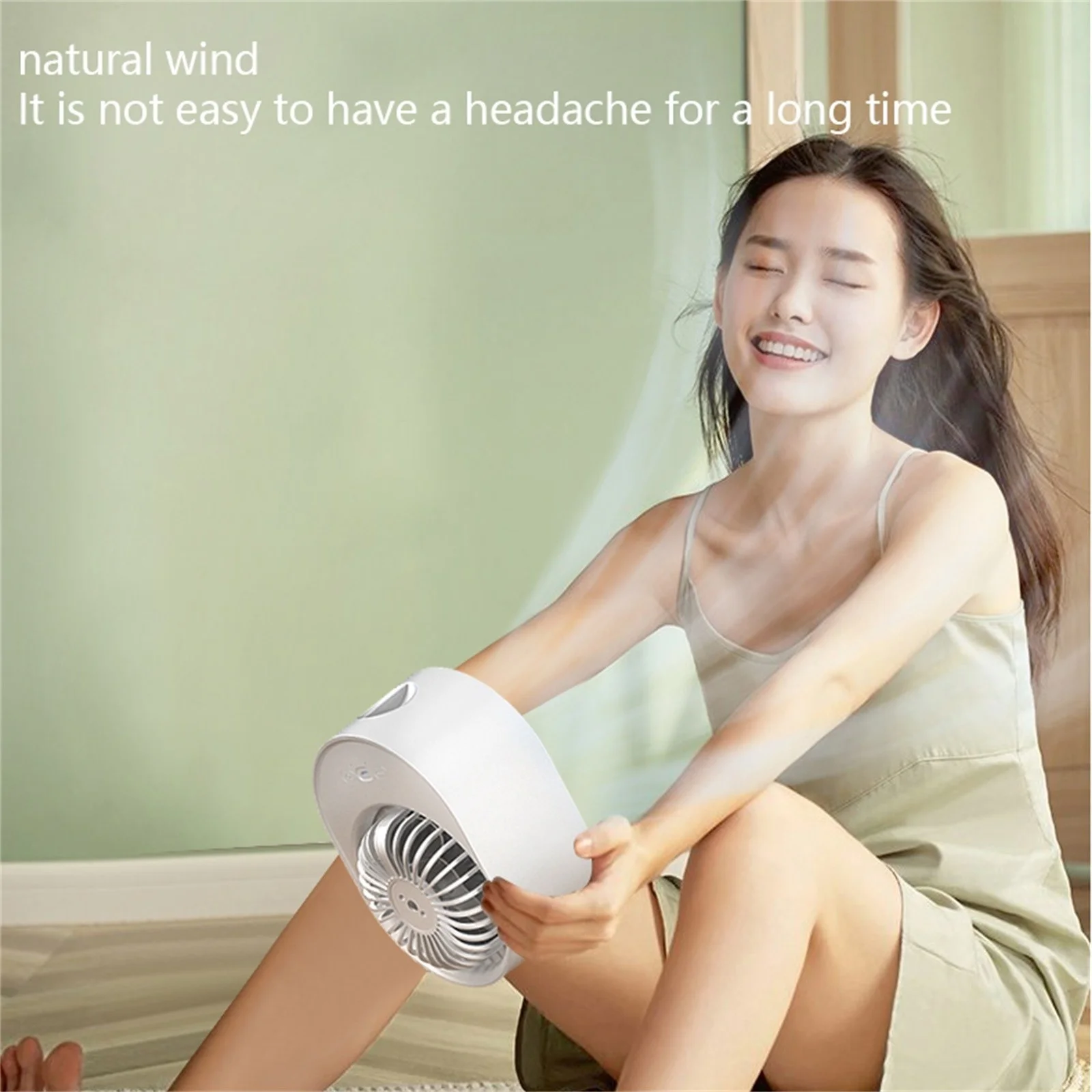 

Mini Air Conditioner Air Cooler Fan 7 Colors Light USB Portable Air Conditioner Personal Space Air Cooling Refrigeration Fan