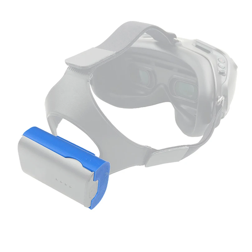 

3D печатных Мощность устройство для сматывания шнура питания и органайзер повязка Батарея хранения Чехол задний зажим держатель для DJI FPV оч...