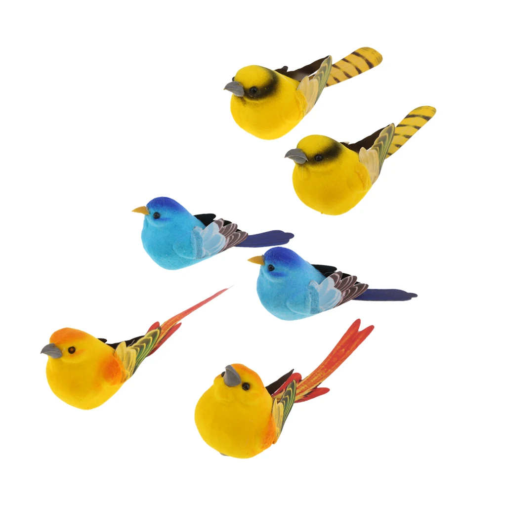 6 Artificially Realistic Decoration Bird Simulation House | Дом и сад