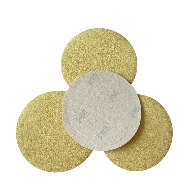 

2 Pc 5" Hand Sanding Blocks Round& Mouse-Shaped With 15Pc Assorted Sandpaper Sanding Disc Hook and Loop For 5 Inch Abrasive Tool