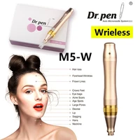 dr pen m5 w wireless dermapen profesional drag nano derma pen microneedling skin care machine device tattoo machine facial tools