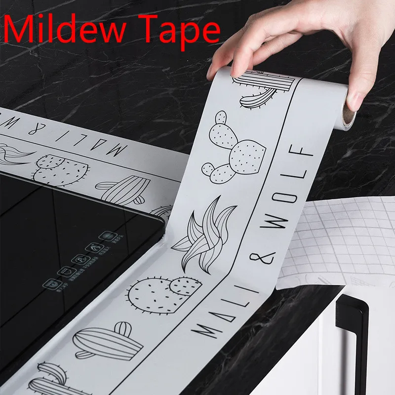 300 см x 10 ширина кухонная раковина Водонепроницаемая самоклеющаяся клейкая лента