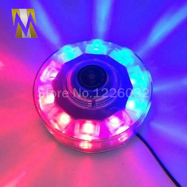 Магнитный монтажный 12 В 10 Вт Автомобильный светодиодный круглый Маяк аварийный