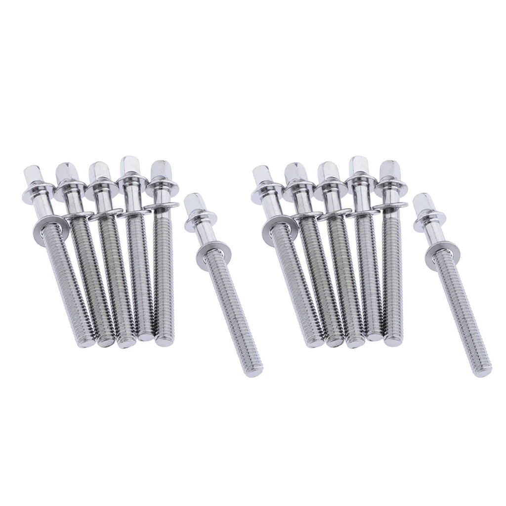 12 шт. Нержавеющая сталь барабанные натяжные стержни винты зажимные для