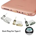 Металлический штекер типа C 3,5 разъем для разъема для наушников, набор для Huawei Xiaomi Redmi Note 7 USB C заглушка для телефона Аксессуары для мобильного телефона