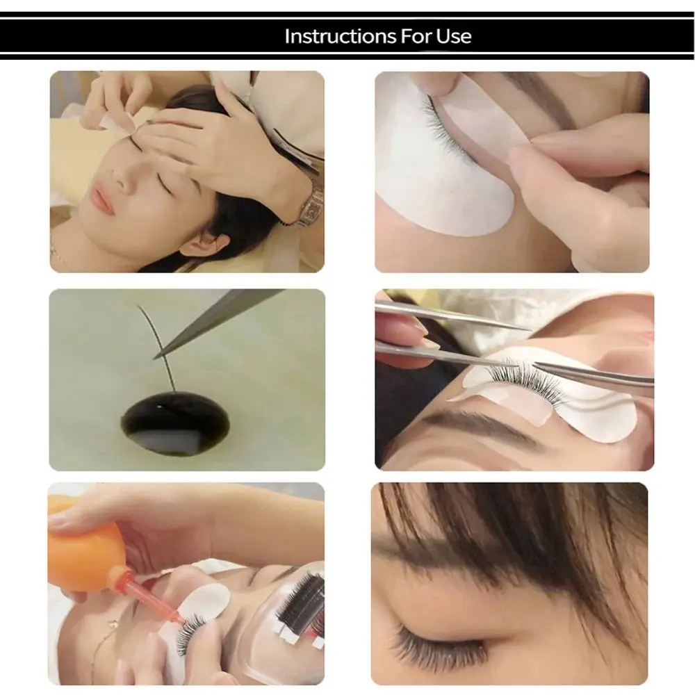 1 шт. наращивание ресниц Высококачественная полиэтиленовая клейкая лента