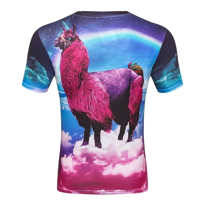 

Men's T-shirt Harajuku Oversized Casual T-shirt 3D Printing Anime Graphic T-shirt Hip Hop Fitness Sports Sweat-absorbent Top