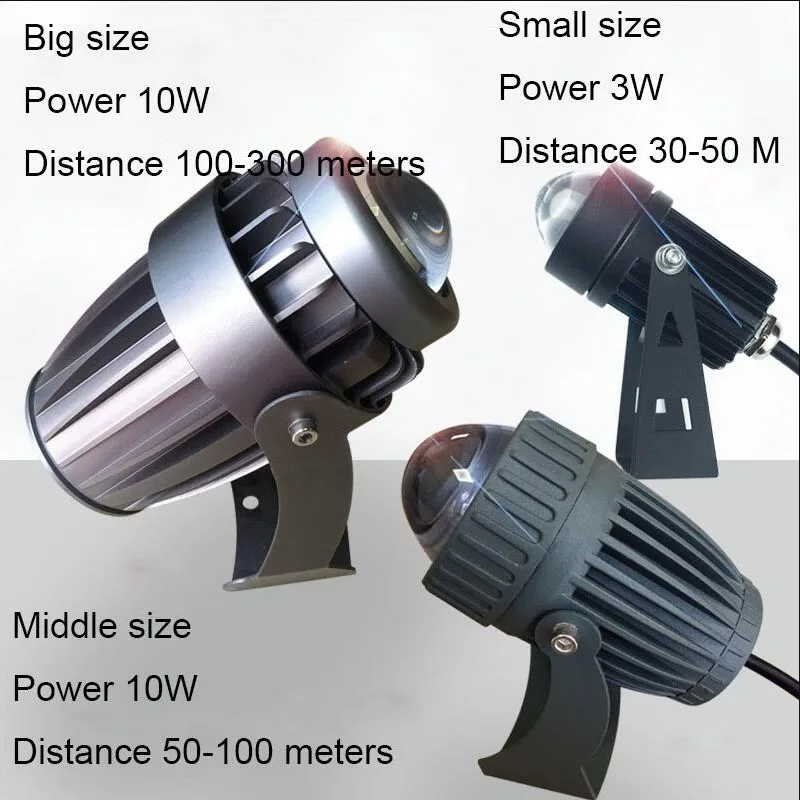 Уличный светодиодный точечный светильник водонепроницаемый настенный узкий