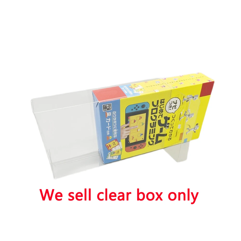 

20PCS Clear box for SWITCH NS first game design limited edition Transparent collection display box