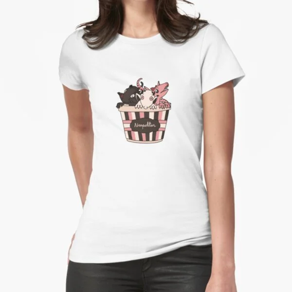 

Neapolitan Icecream Dragons T-Shirt Print Top